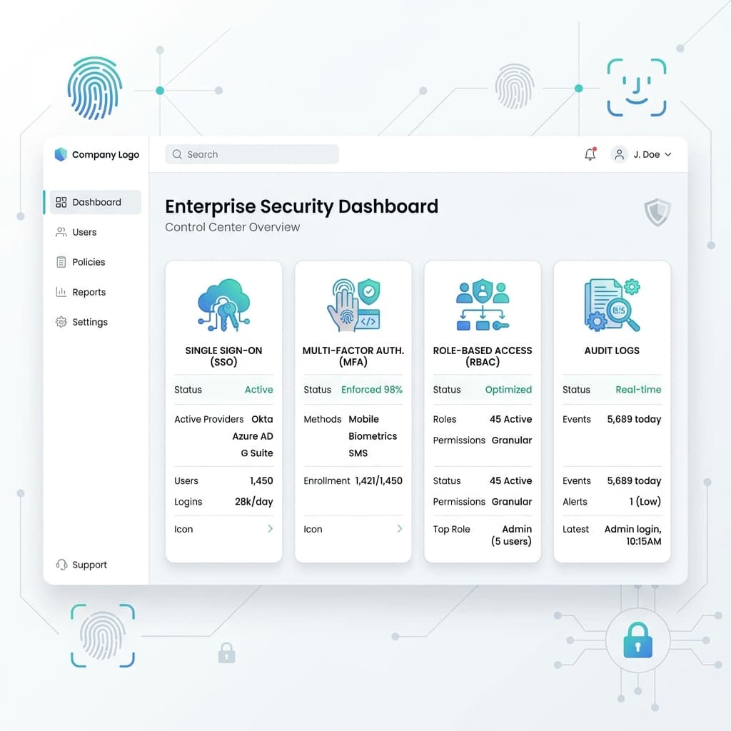 Enterprise controls on every plan interface